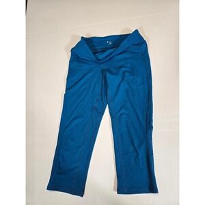 Gap Yoga‎ Pants High Waist Athletic Activewear Blue Womens Size M